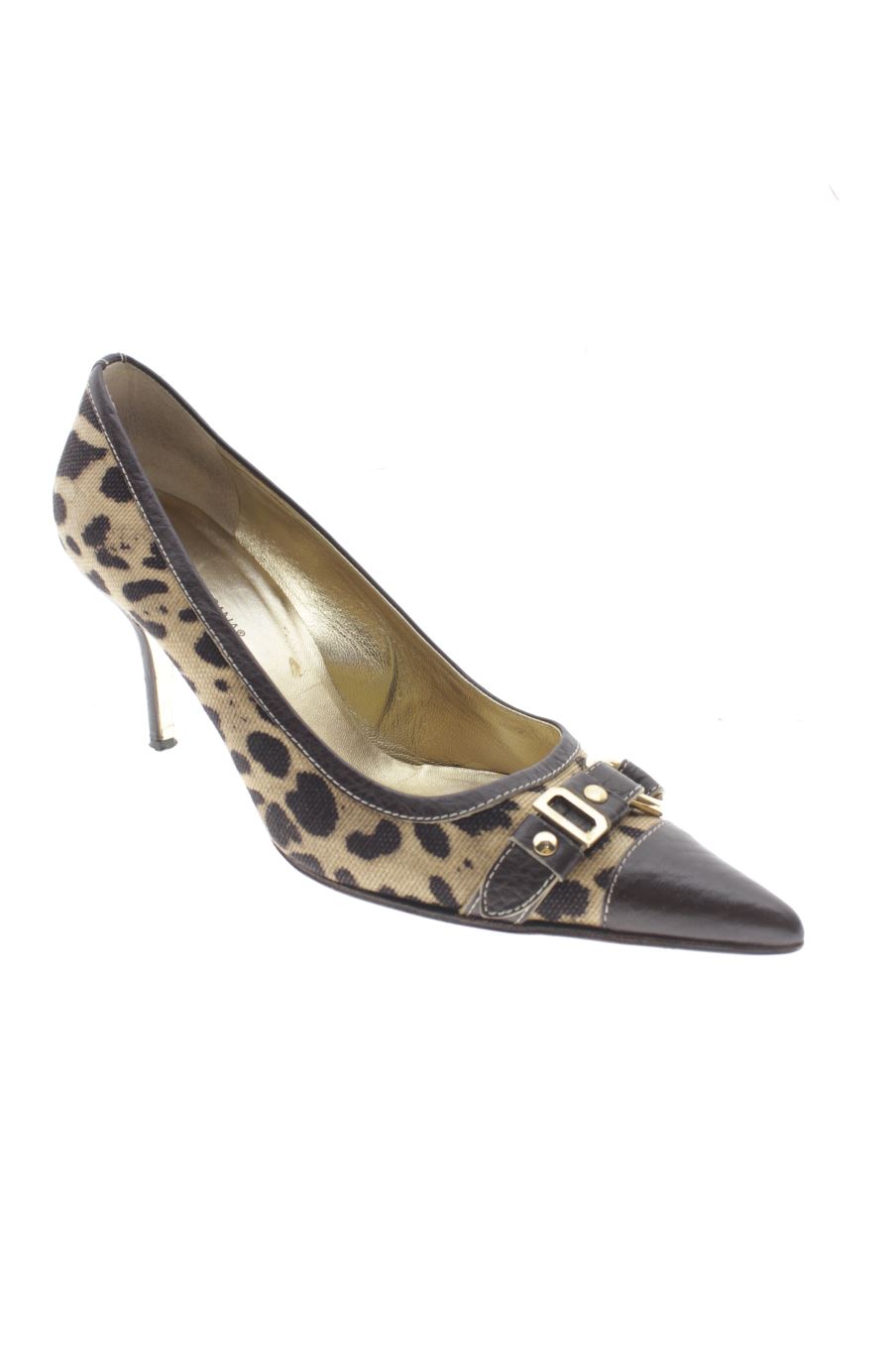Zapatos de tacon de Dolce & Gabbana de la talla 39, de color animal print de