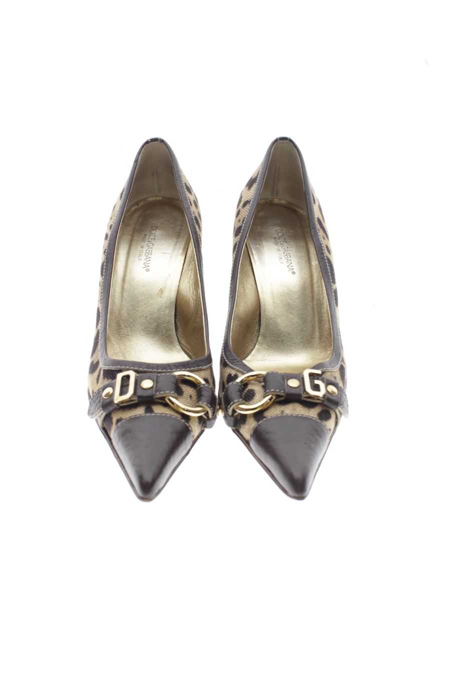 Zapatos de tacon de Dolce & Gabbana de la talla 39, de color animal print de