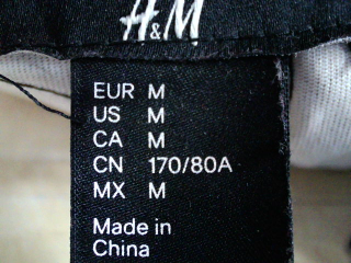 Jupe H&M de la taille M, de couleur imprimés