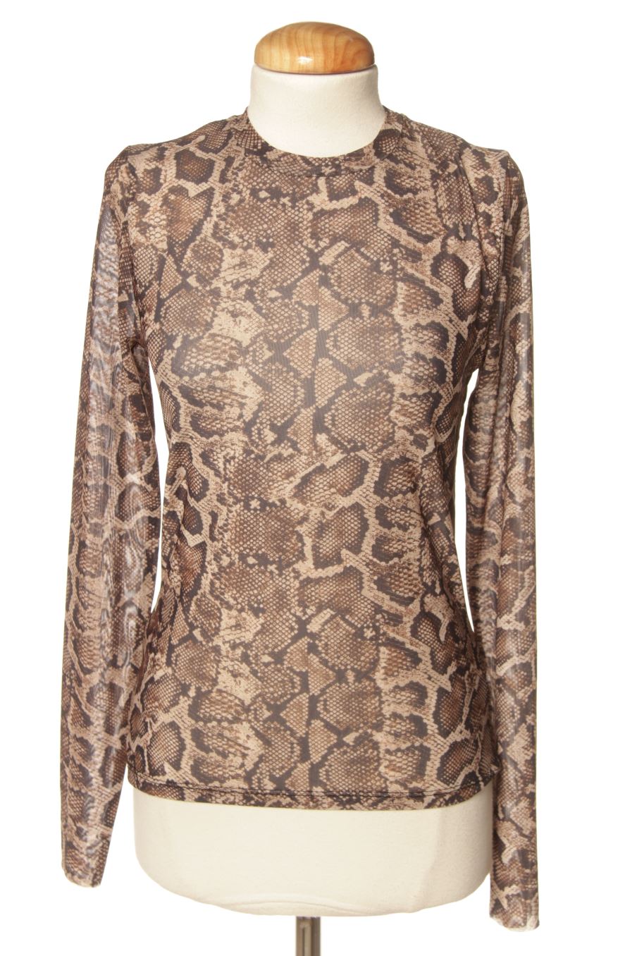 Top de Alcott de la talla M, de color animal print