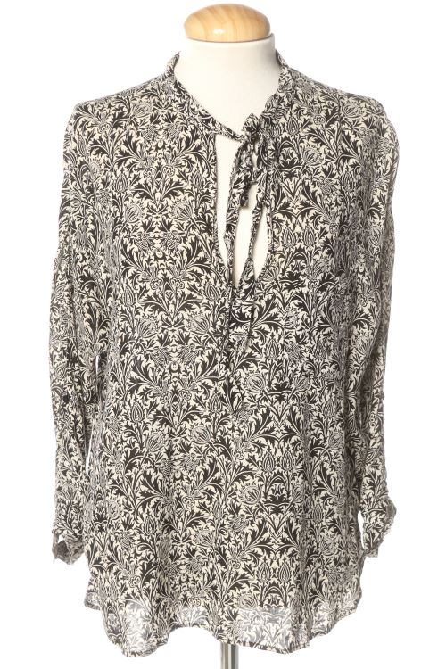 Blusa a maniche lunghe