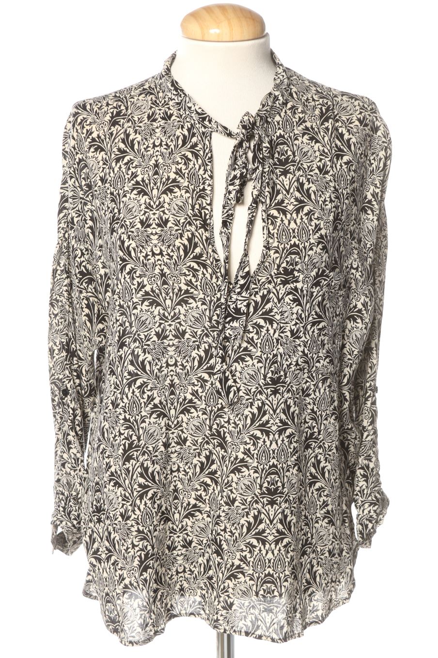 Blusa a maniche lunghe de Zara de la talla S, de color stampato