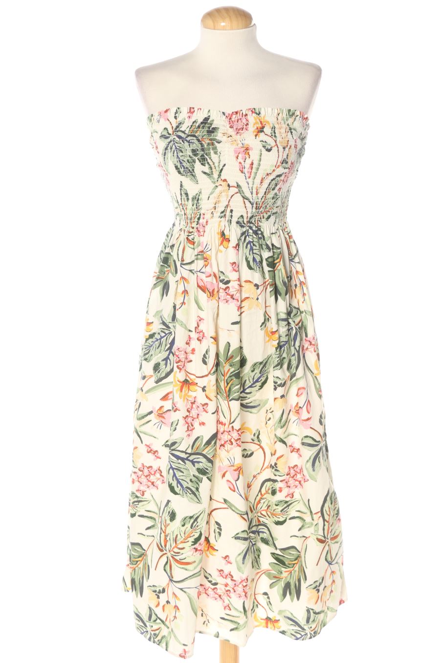 Robe casual H&M de la taille M, de couleur fleurs
