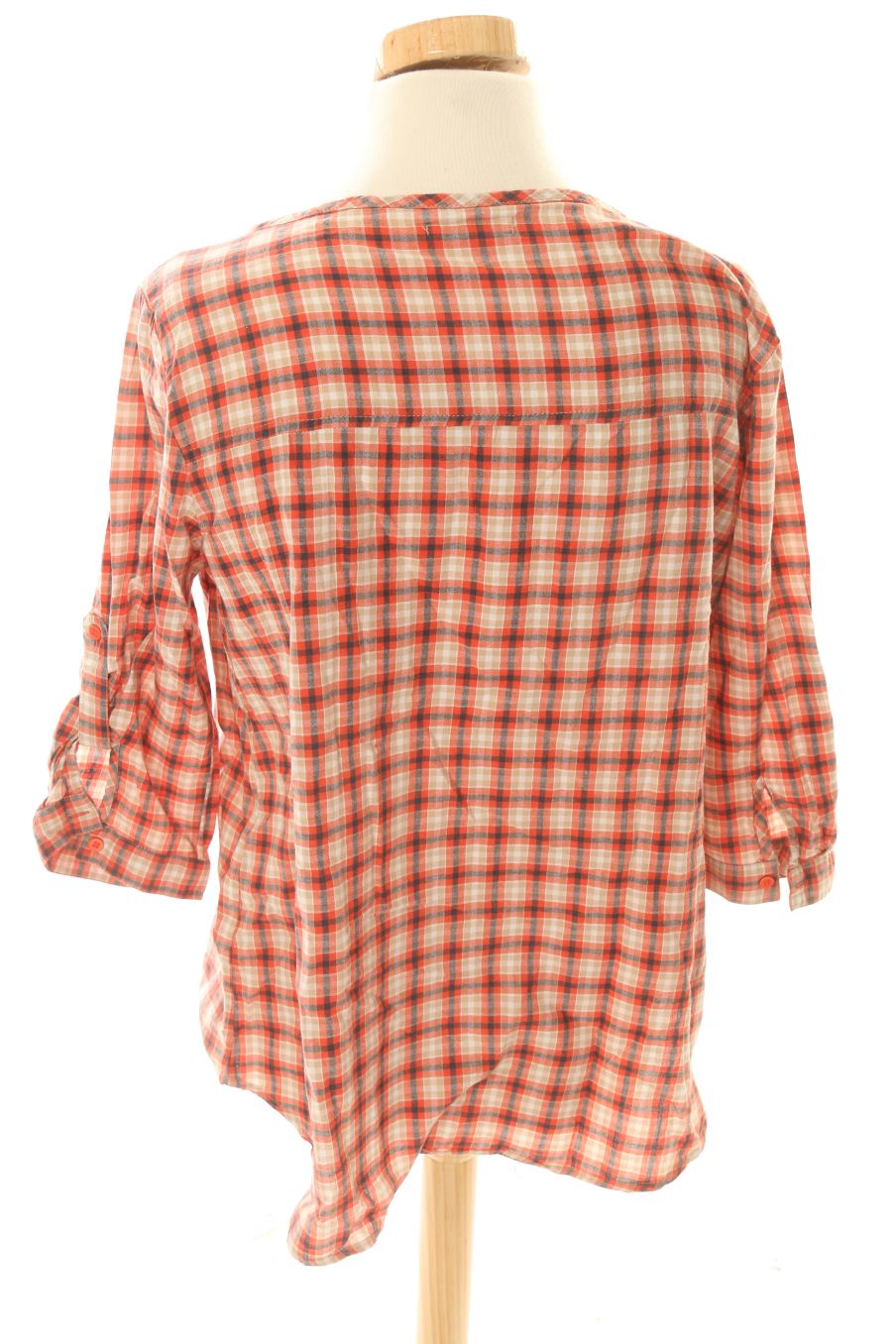 Blouse à manches longues Only de la taille L, de couleur carreaux