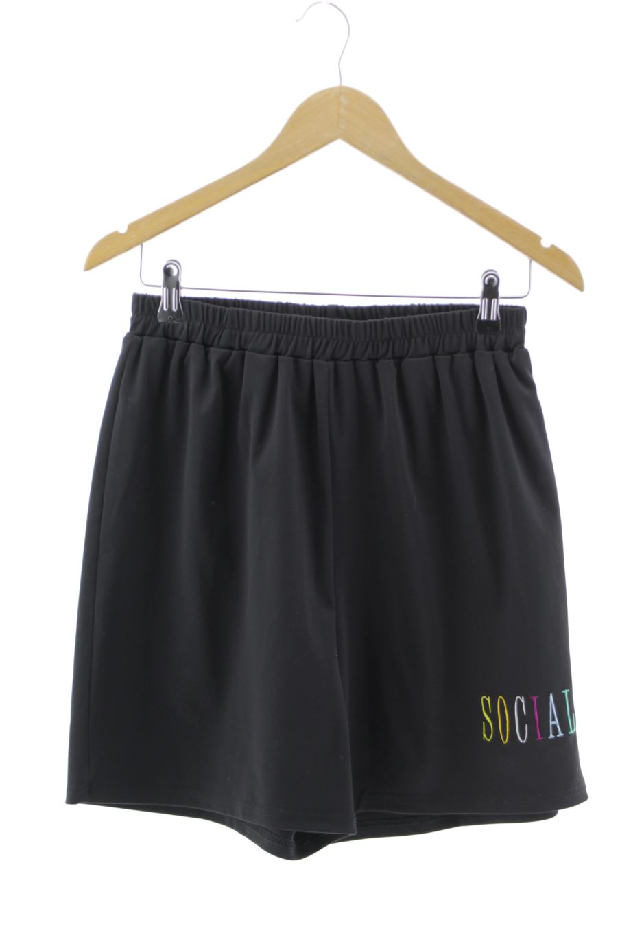 Pantalones cortos de deporte de PERCENTIL de la talla 36, de color negro