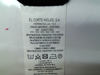Jupe Fórmula Joven de la taille 40, de couleur noir