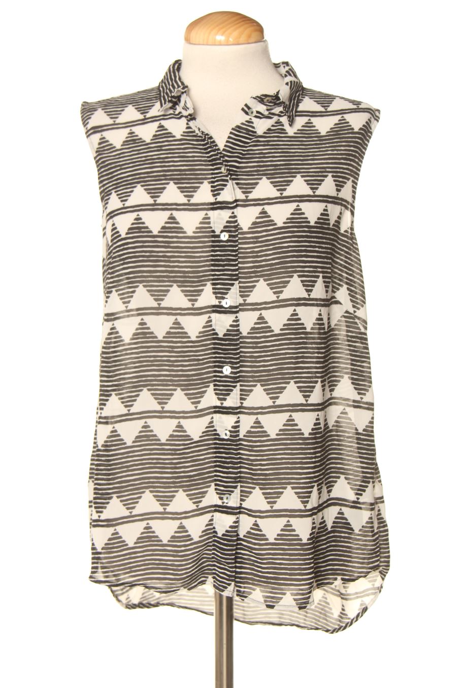 Ärmelloses Hemd von H&M Größe 36, Farbe Aufdruck, für