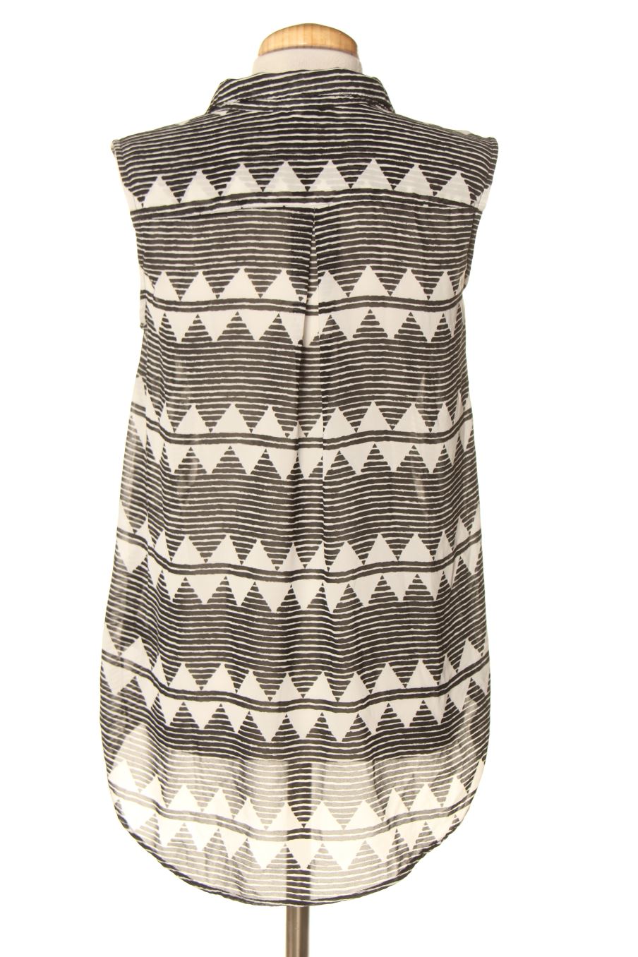 Ärmelloses Hemd von H&M Größe 36, Farbe Aufdruck, für