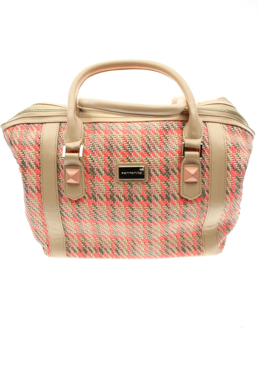 Sac à Main Fornarina - Marron Et Doré - Taille Moyenne - Occasion