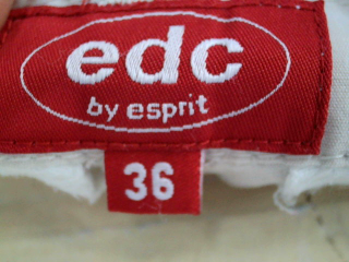 Pantalon Edc (ESPRIT) de la taille 36, de couleur beige