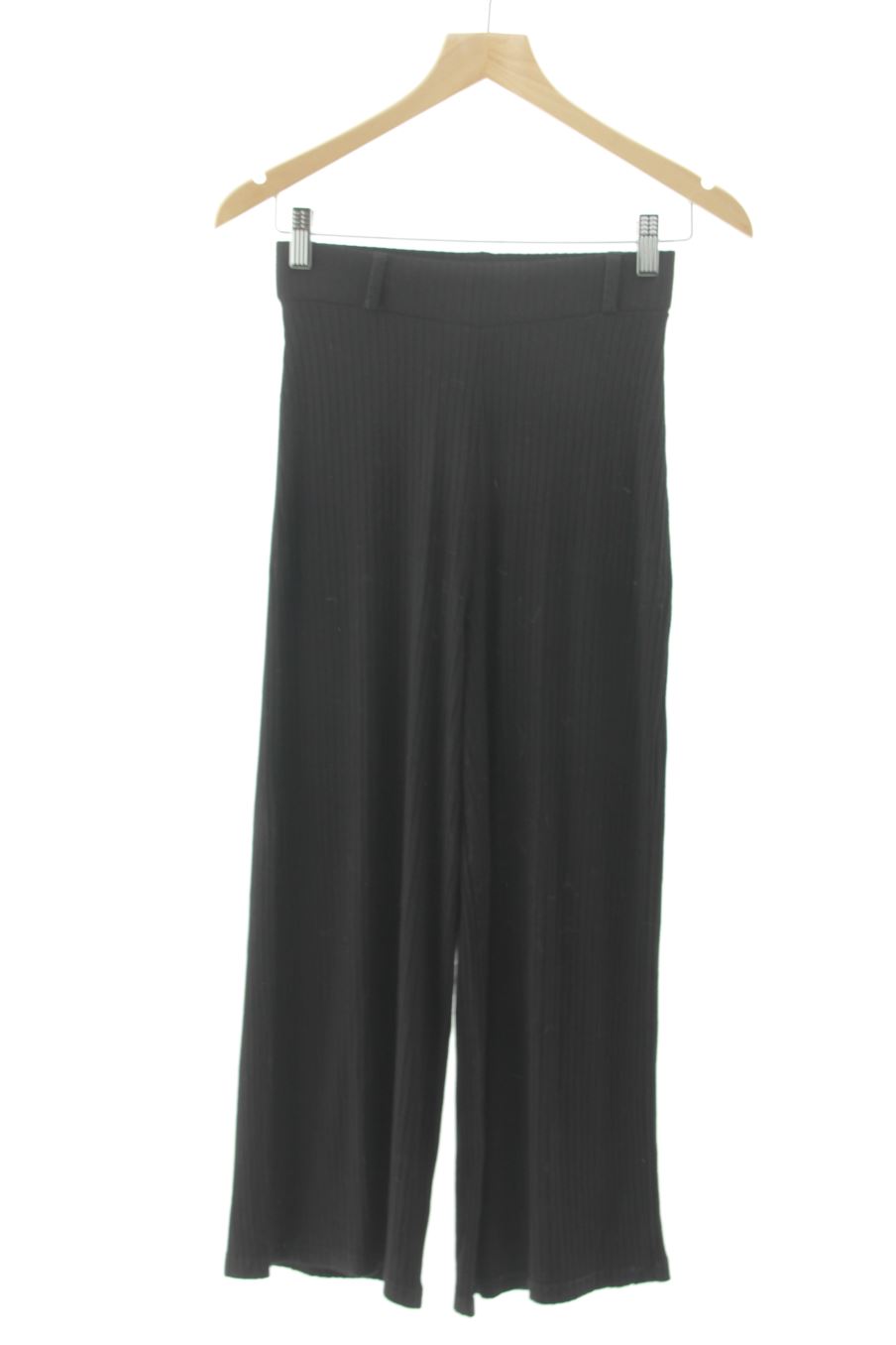 Pantalón Casual de Stradivarius de la talla XS, de color negro
