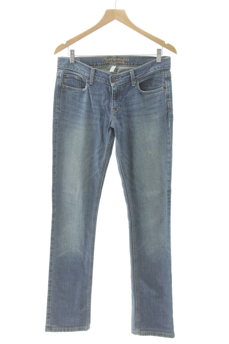 Vaquero de Abercrombie & Fitch de la talla 40, de color azul de ropa vaquera