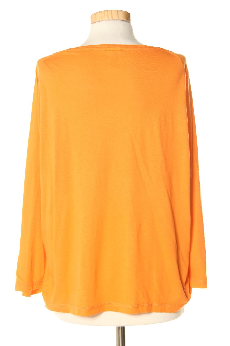 Camiseta de bikatelier de la talla L, de color naranja