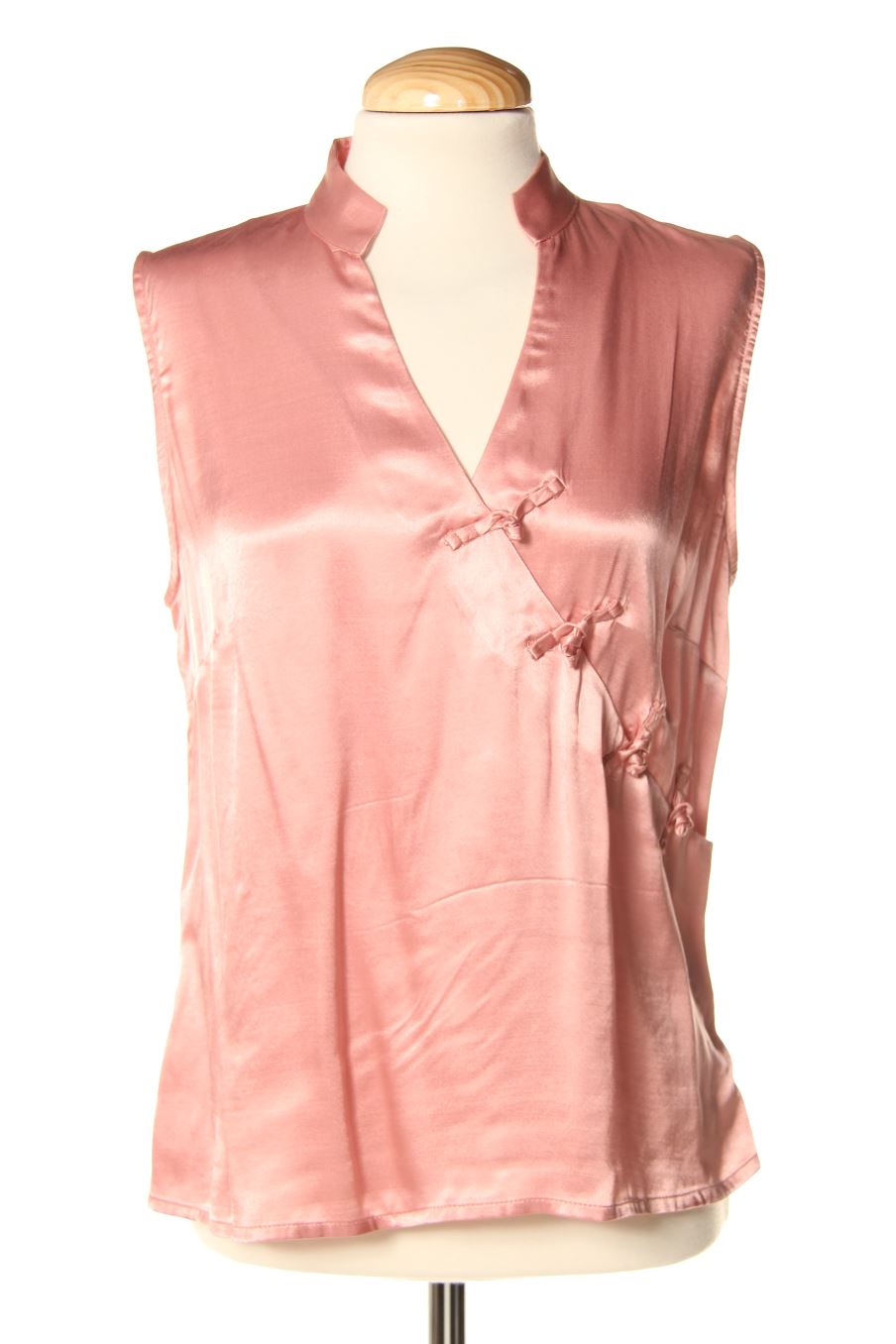 Blusa de manga corta de Trucco de la talla 44, de color rosa