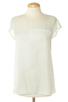 Blouse à manches courtes S Stradivarius, photo 1 sur 2