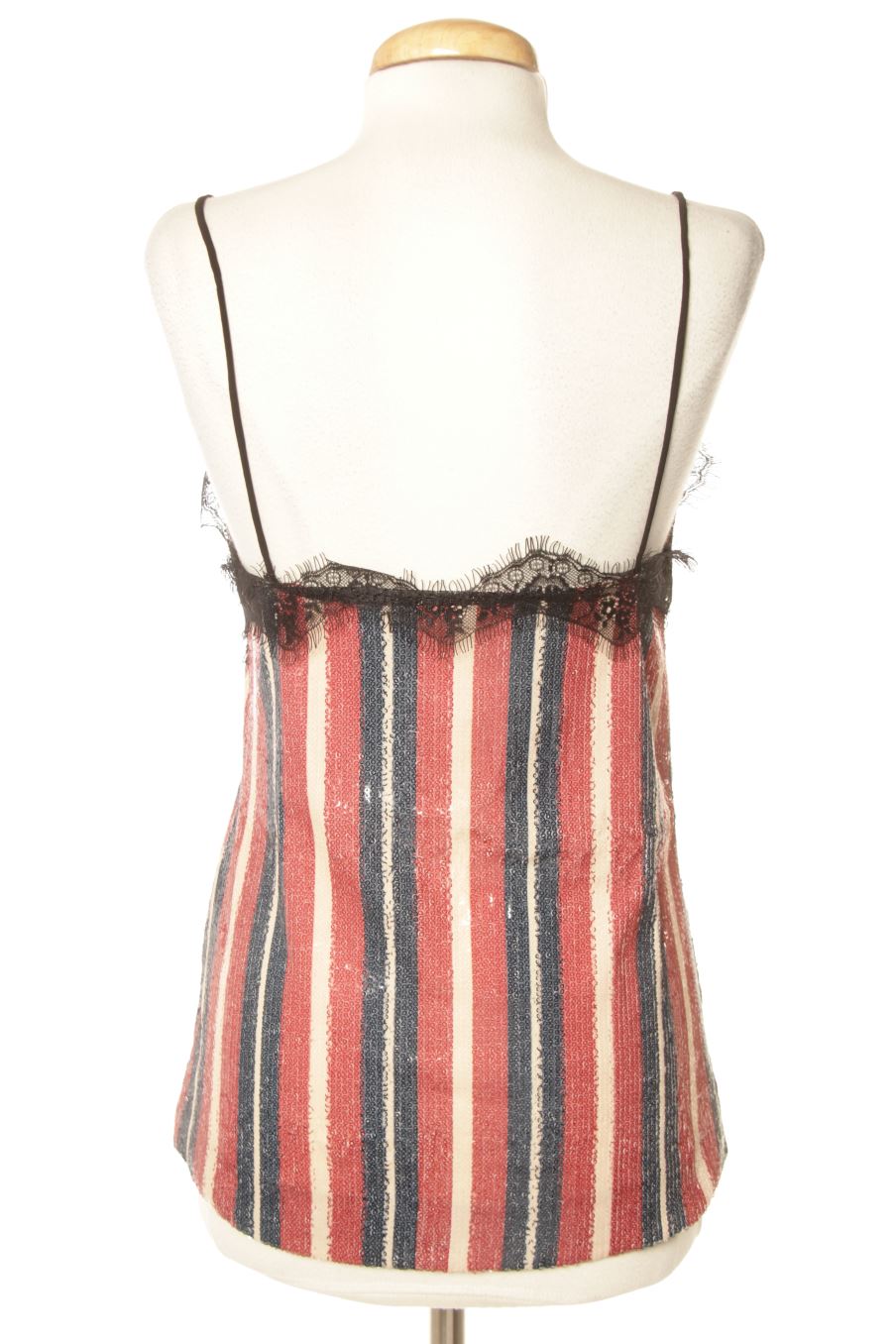 Top Zara de la taille XS, de couleur rayures