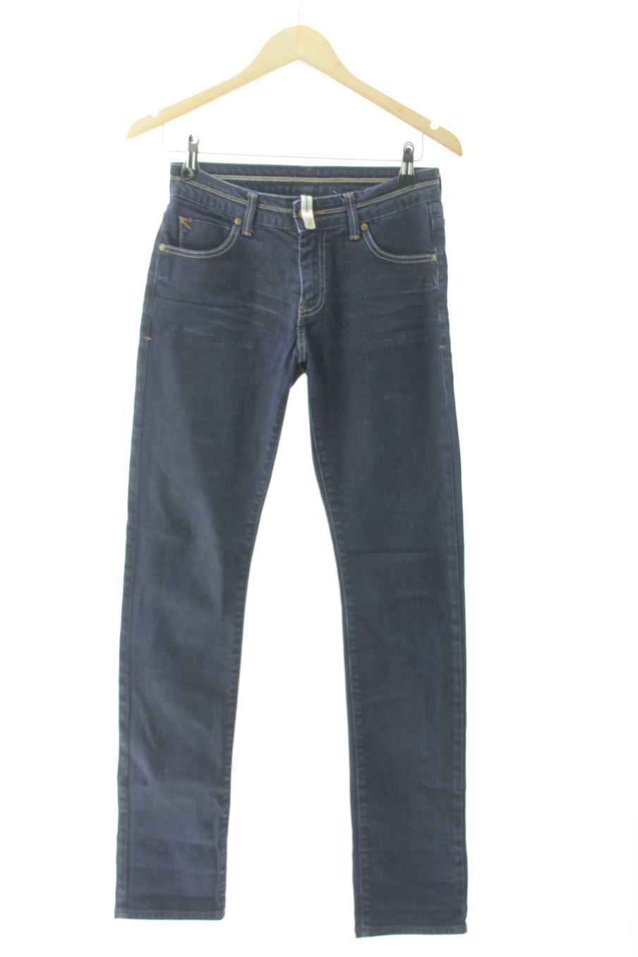 Jeans Acquaverde de la taille 36, de couleur bleu de denim