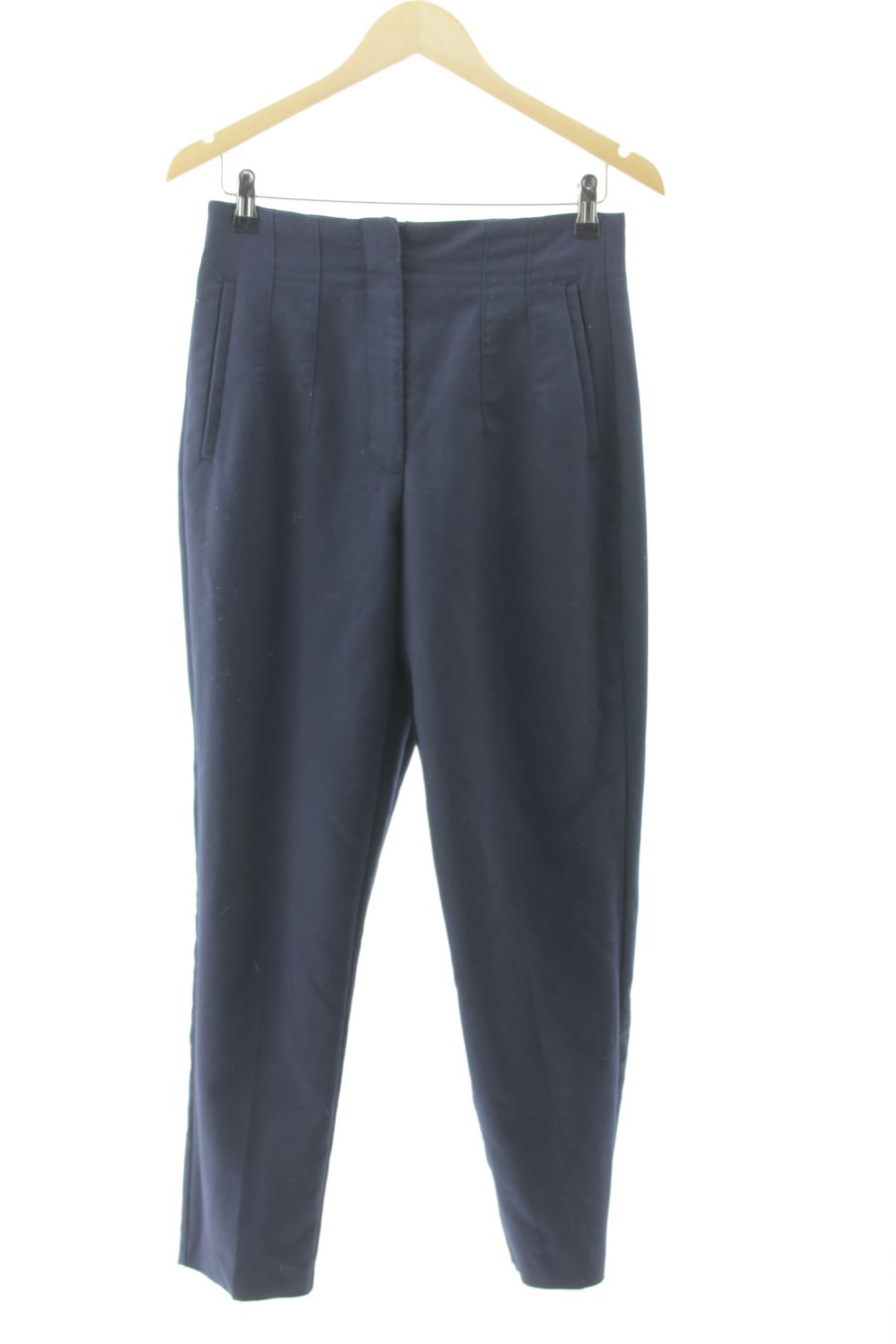 Pantalon Zara de la taille M, de couleur bleu marine