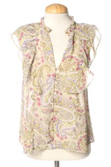 Blusa de manga corta S Mango, foto 1 de 2