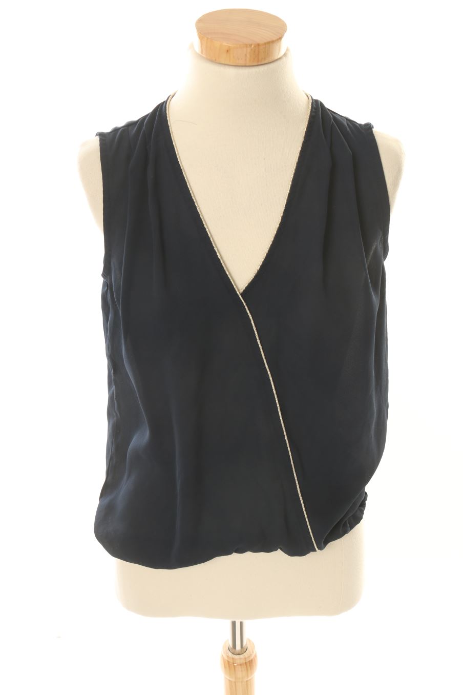 Top Etam de la taille 34, de couleur bleu marine