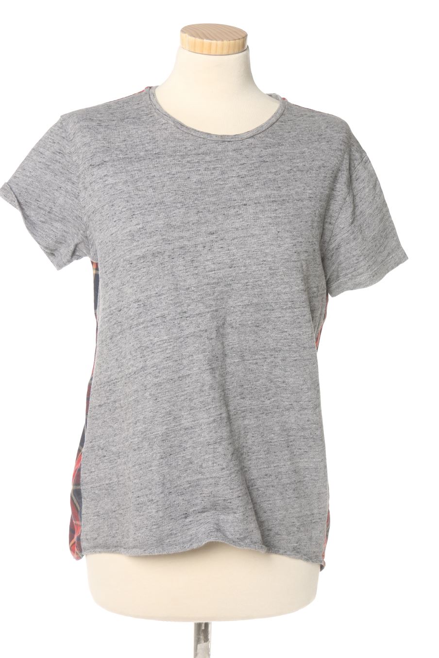 T-shirt Trf (ZARA) de la taille S, de couleur gris