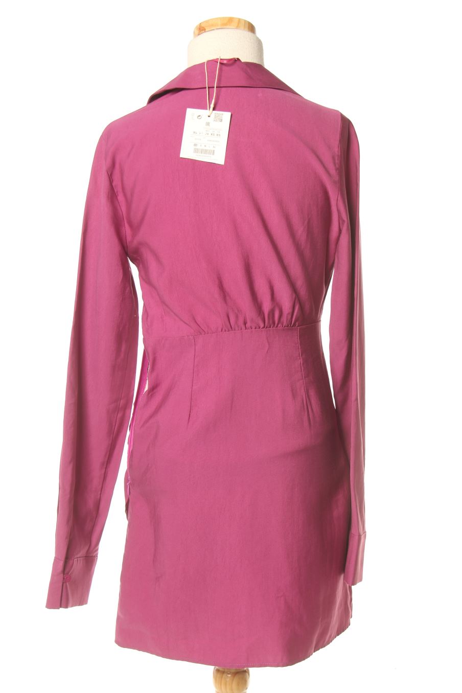 Robe casual Pull & Bear de la taille XS, de couleur pourpre