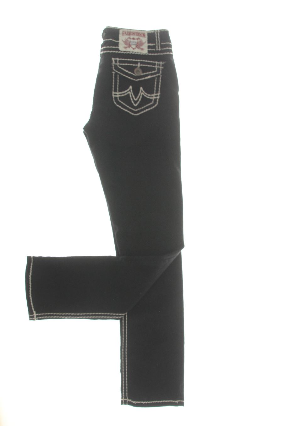 Vaqueros de Fashion Denim de la talla 40, de color negro de ropa vaquera
