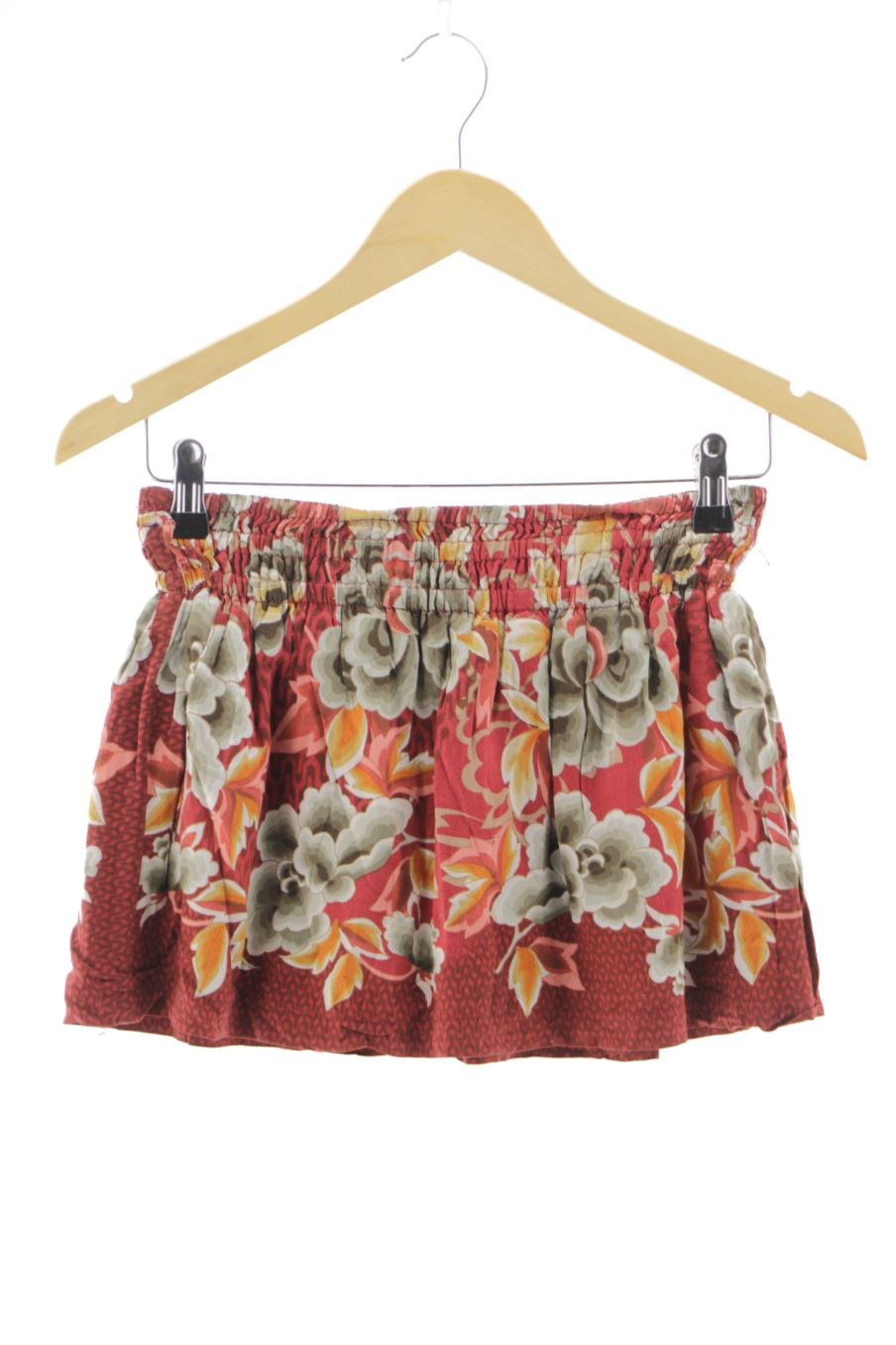 Jupe Bershka de la taille S, de couleur fleurs
