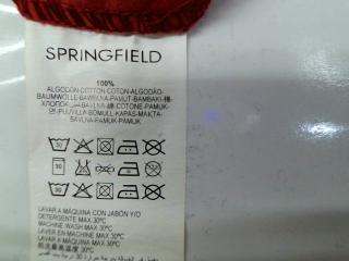 Jupe Springfield de la taille 34, de couleur rouge