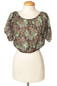 Blusa de manga corta S Pull & Bear