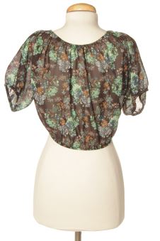 Blusa de manga corta S Pull & Bear