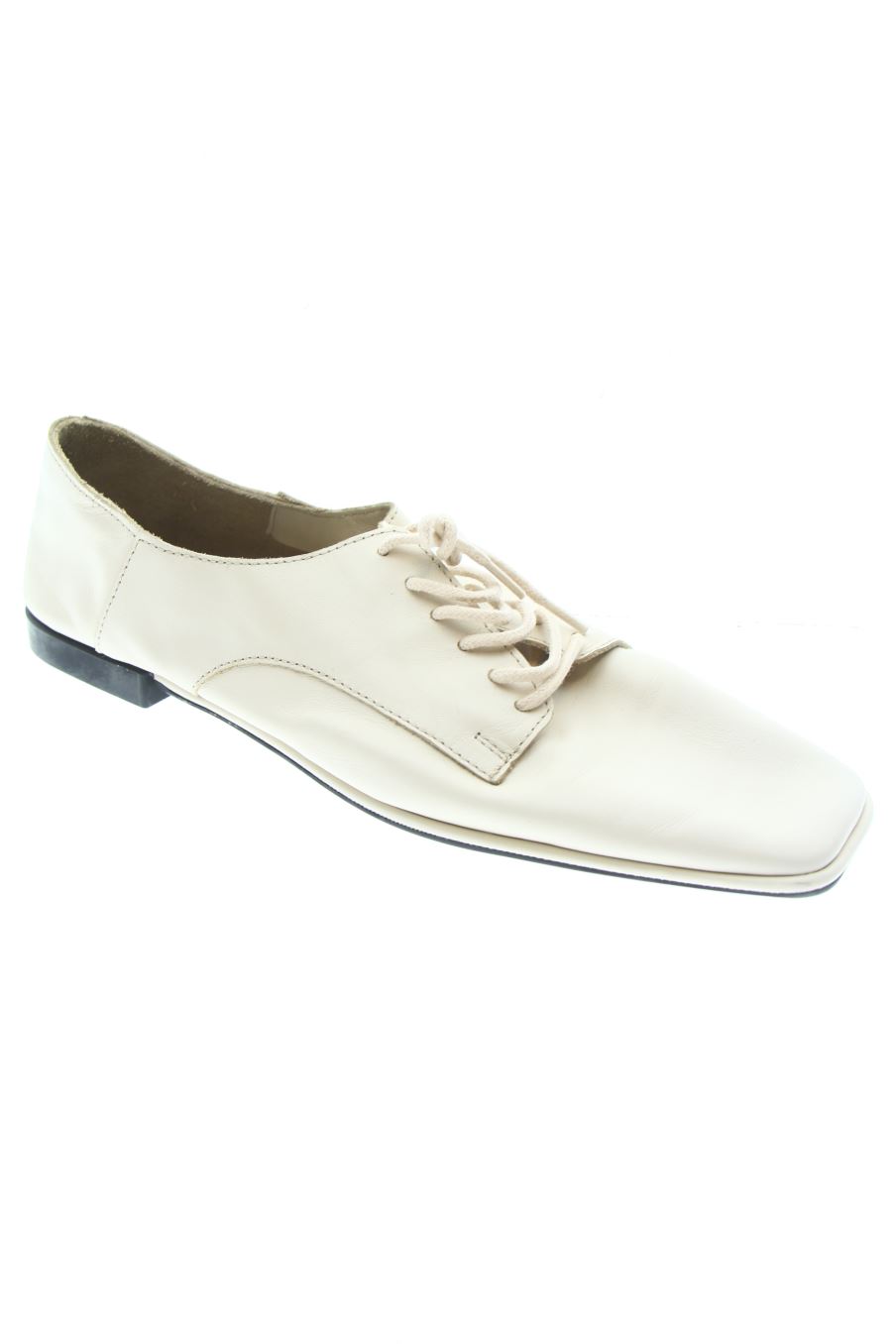 Chaussures plates de Zara de la taille 38, de couleur beige de