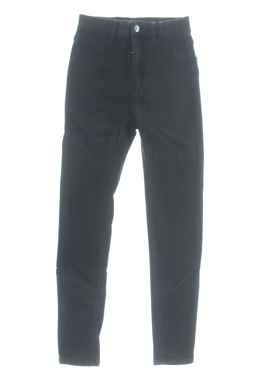 Vaqueros de Pull & Bear de la talla 36, de color negro de ropa vaquera