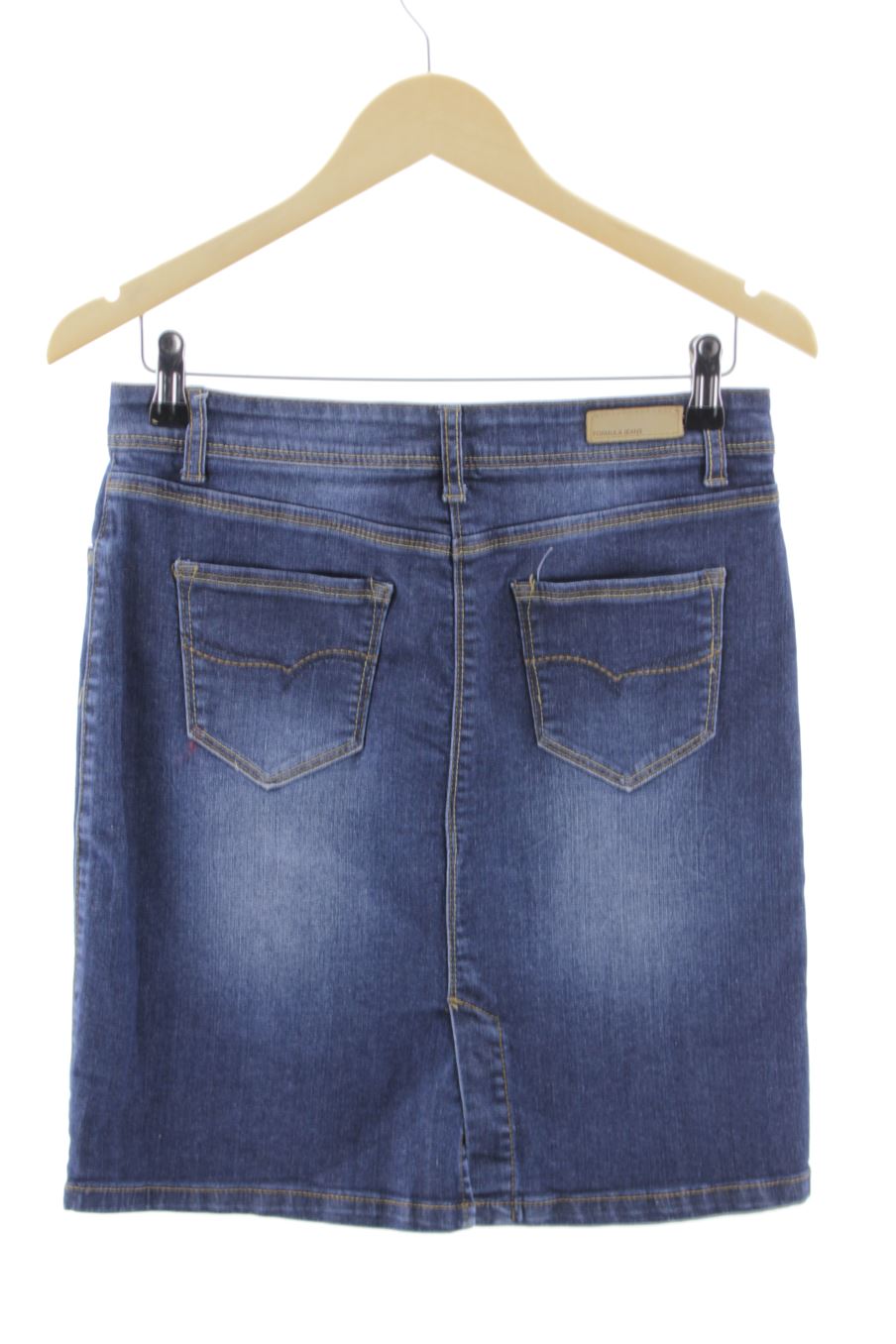 Jupe Fórmula Joven de la taille 38, de couleur bleu de denim