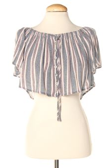 Blusa de manga corta S Pull & Bear, foto 1 de 2