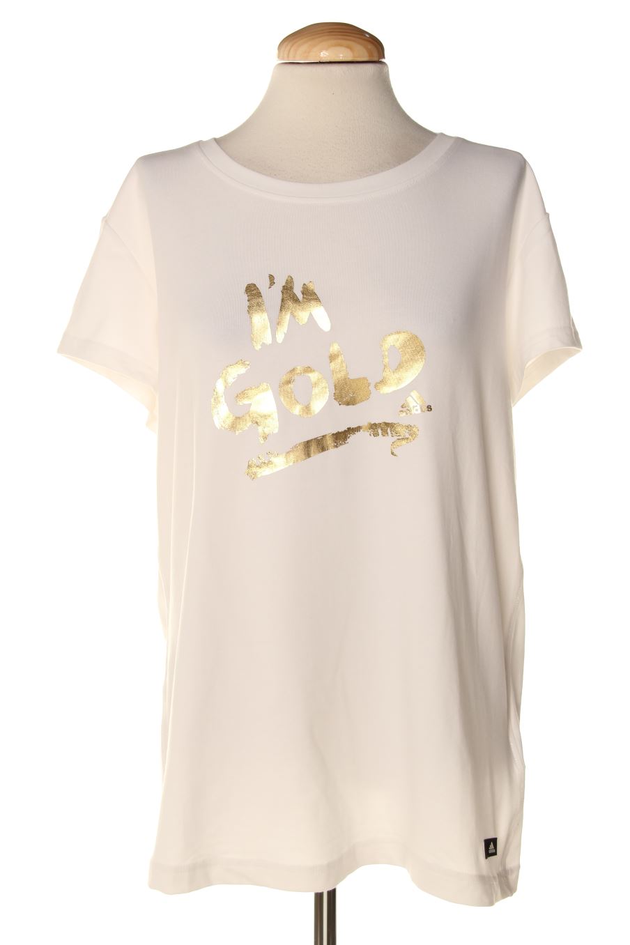 T-shirt Adidas de la taille XL, de couleur blanc