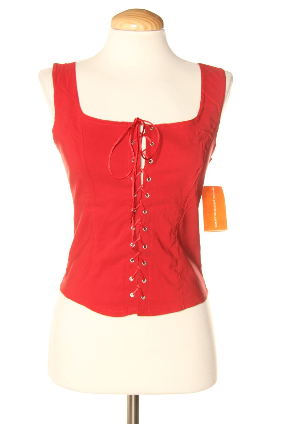 Top de Pimkie de la talla 38, de color rojo