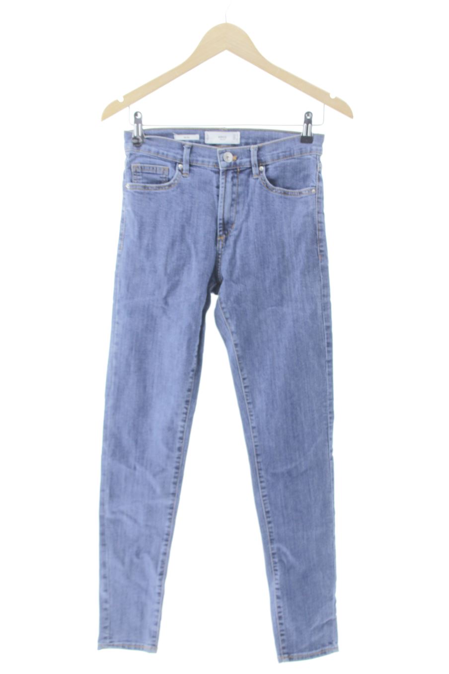 Vaquero de Mango de la talla 36, de color azul de ropa vaquera
