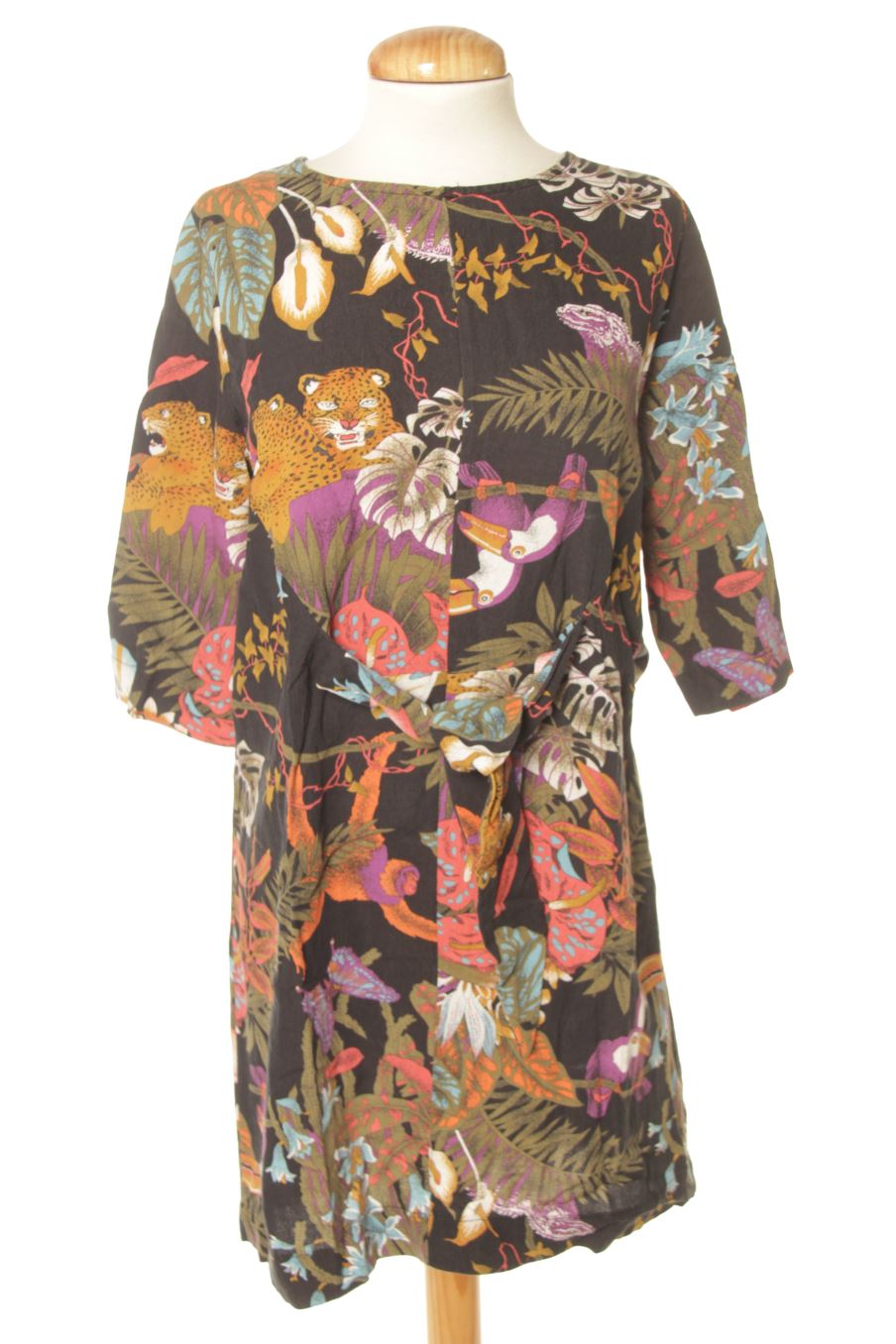 Einfaches Kleid von pepaloves Größe S, Farbe Geblümt, für