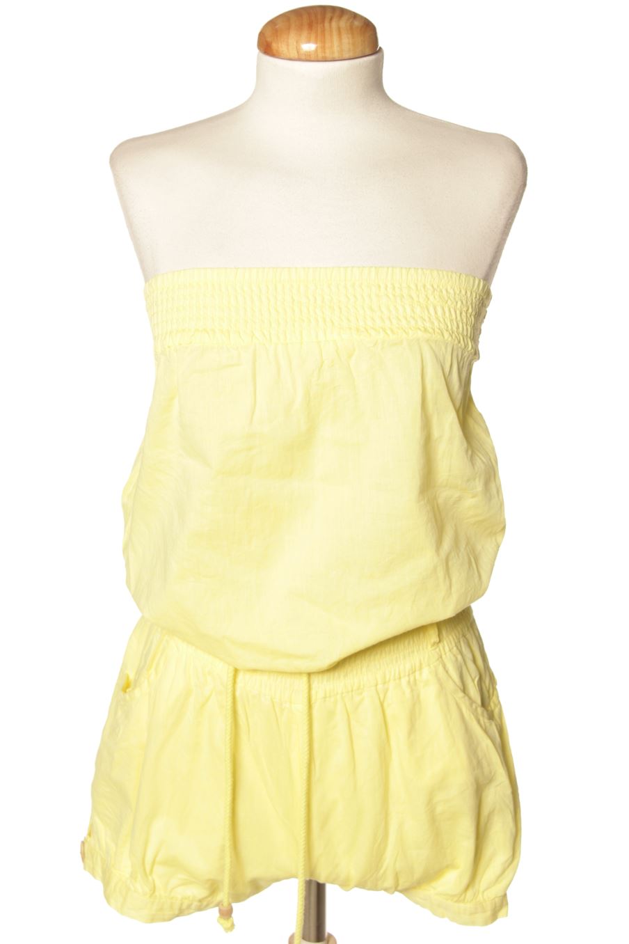 Mono de Calzedonia de la talla XS, de color amarillo