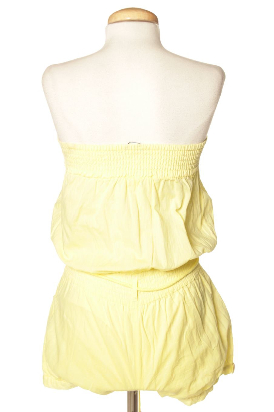 Mono de Calzedonia de la talla XS, de color amarillo