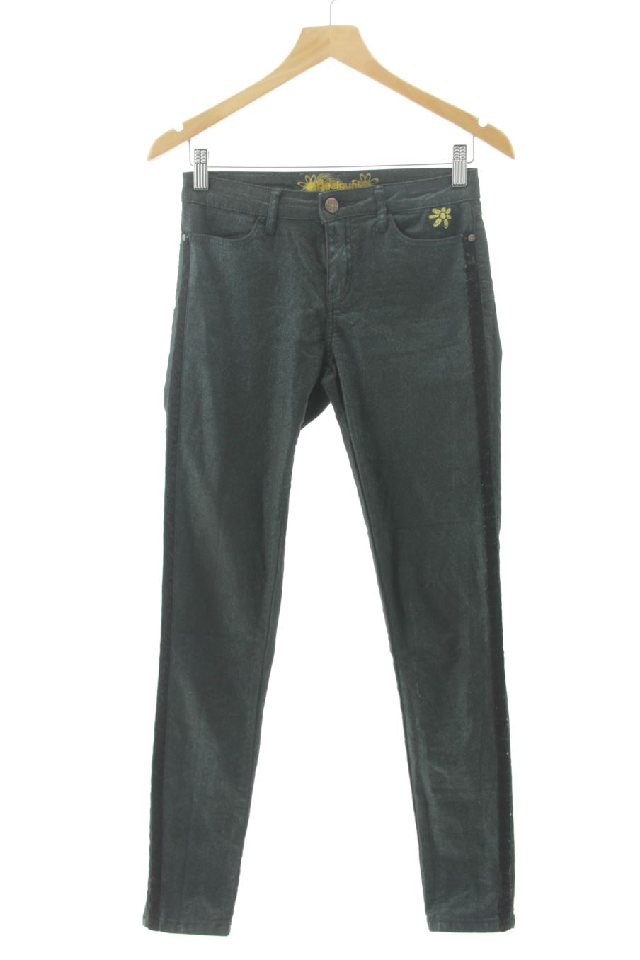 Pantaloni de Desigual de la talla 36, de color verde