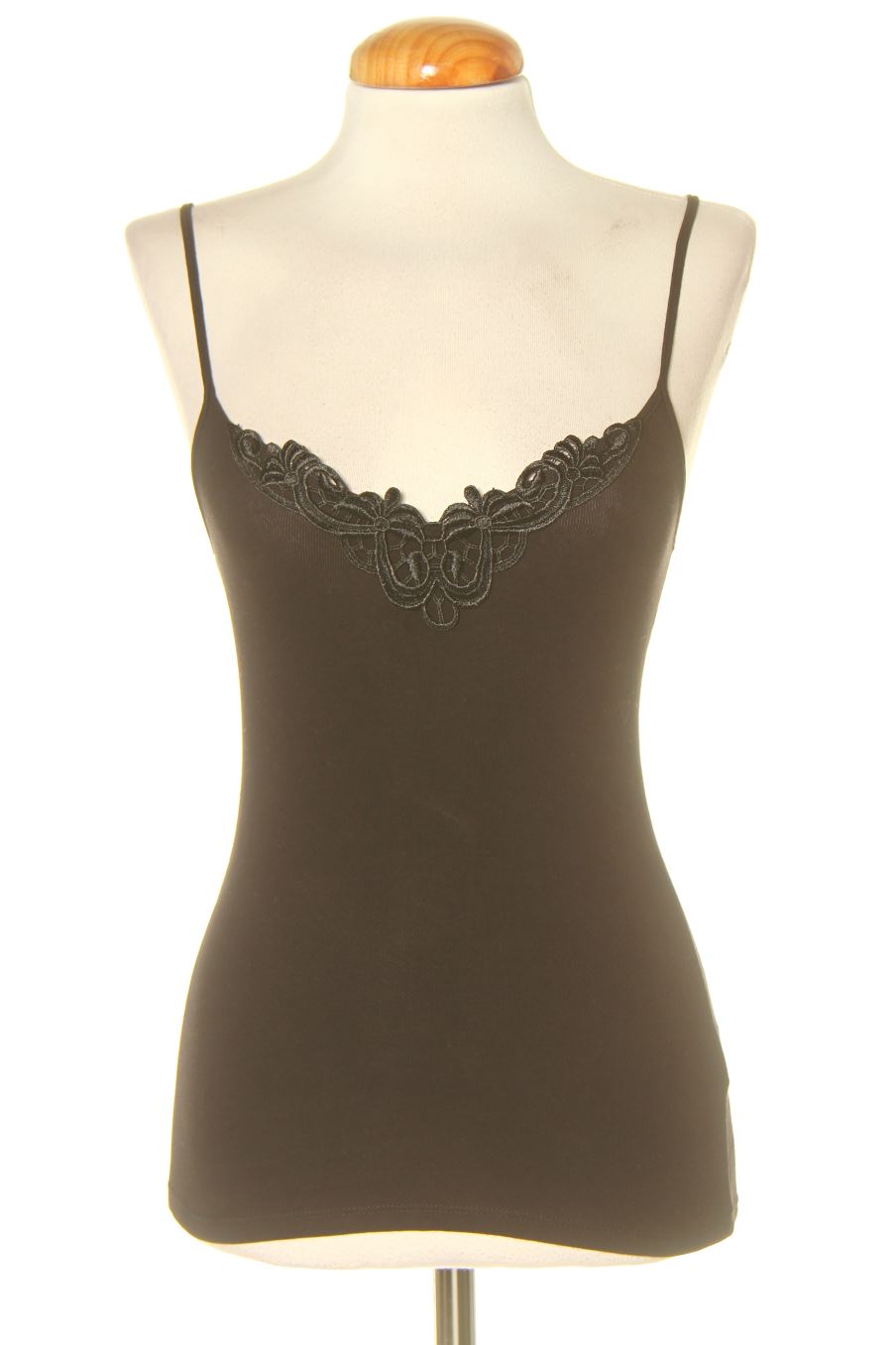 Top de H&M de la talla XS, de color negro