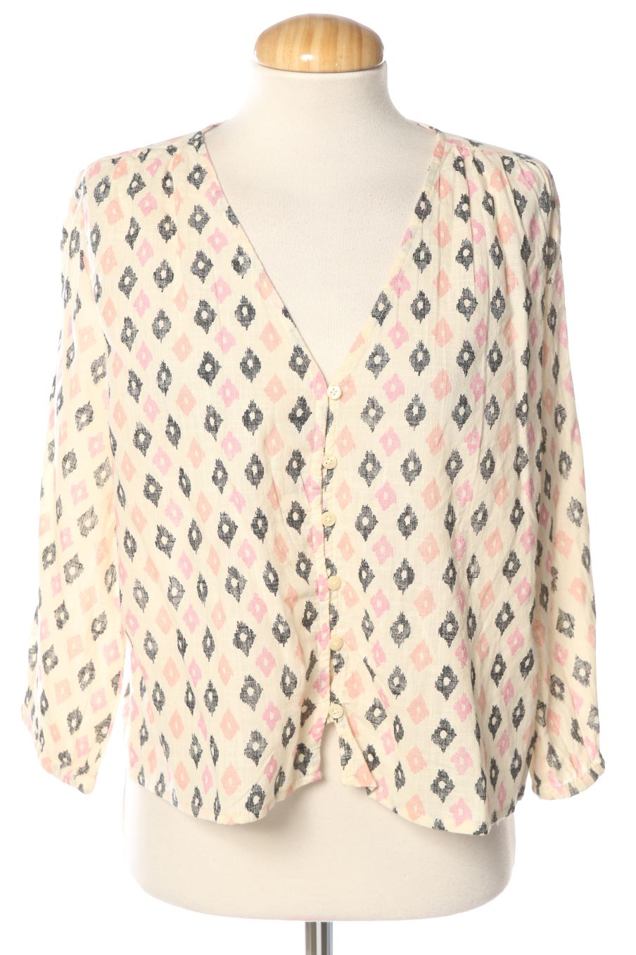 Blouse à manches longues Milano de la taille M, de couleur imprimés