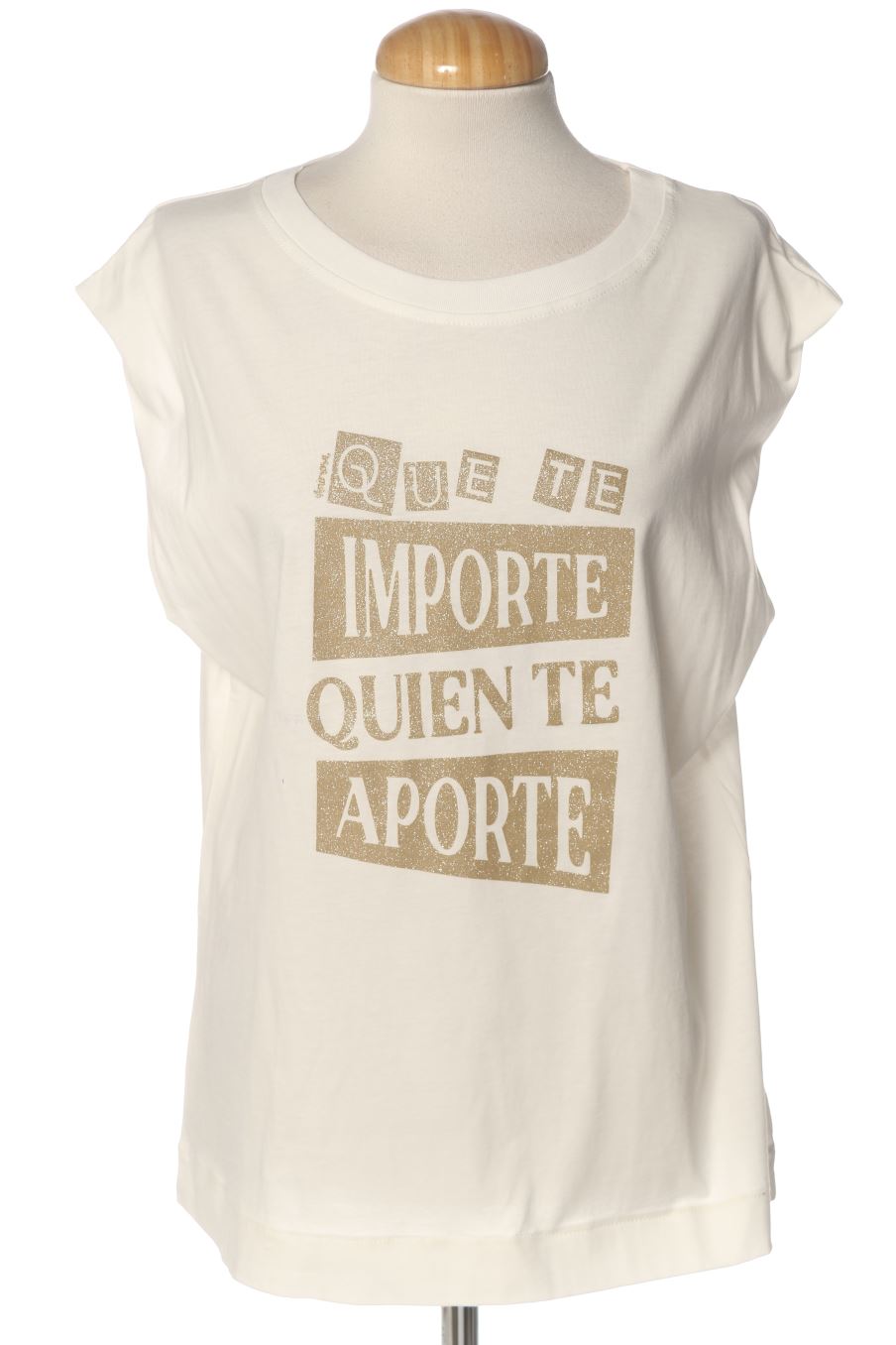 T-Shirt von Animosa Größe M, Farbe Weiss, für