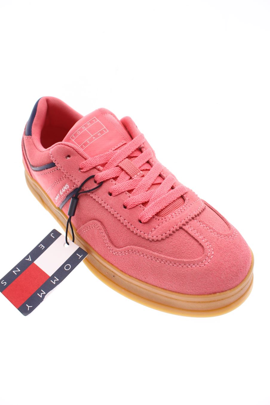 Baskets de Tommy Jeans de la taille 38, de couleur rose de