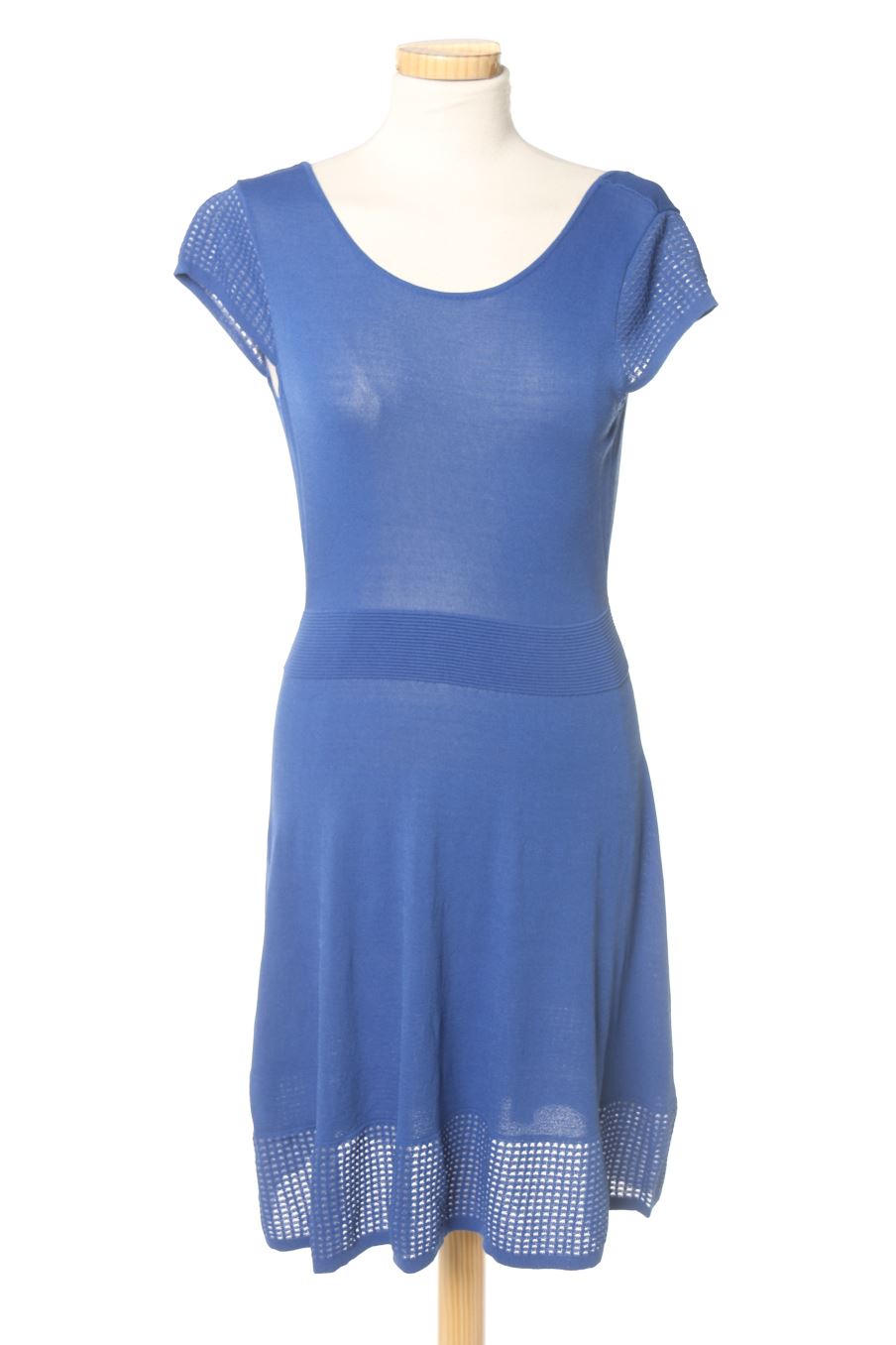 Einfaches Kleid von Claudie Pierlot Größe XS, Farbe Blau, für