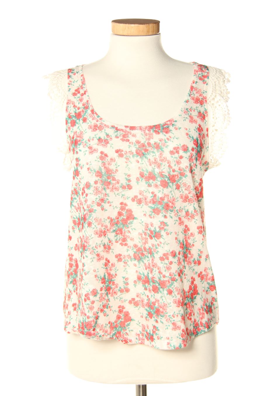 Top PERCENTIL de la taille S, de couleur fleurs