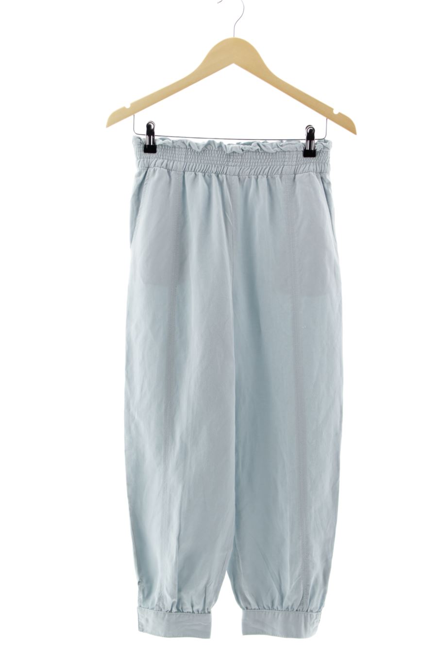 Pantalon Casual Zara de la taille S, de couleur bleu