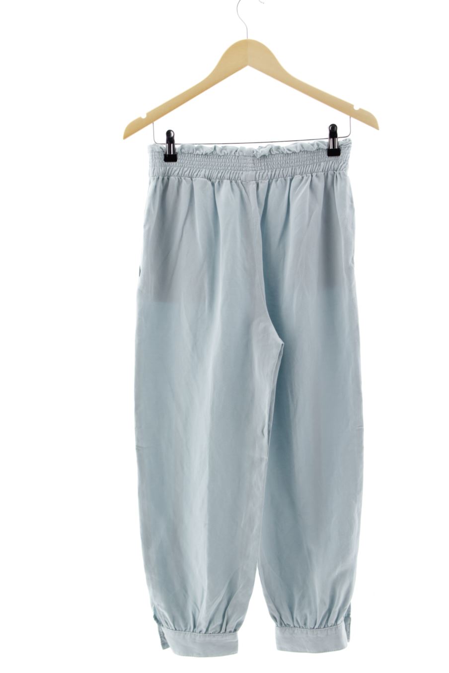 Pantalon Casual Zara de la taille S, de couleur bleu